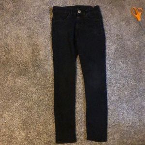 black amercian eagle boy jeans